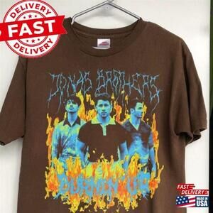 Jonas Brothers Retro Tee Tour Shirt Concert Retro Unisex Gift T-shirt 1